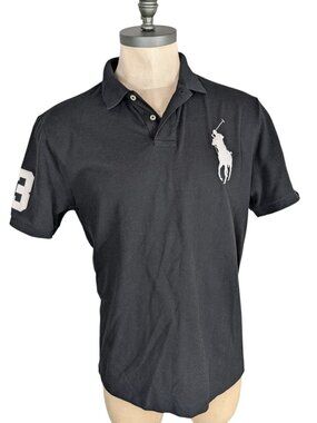 Ralph Lauren Polo black shirt men's size XL